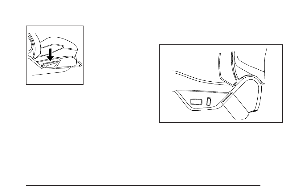 Power reclining seatbacks | Cadillac 2009 CTS User Manual | Page 17 / 494