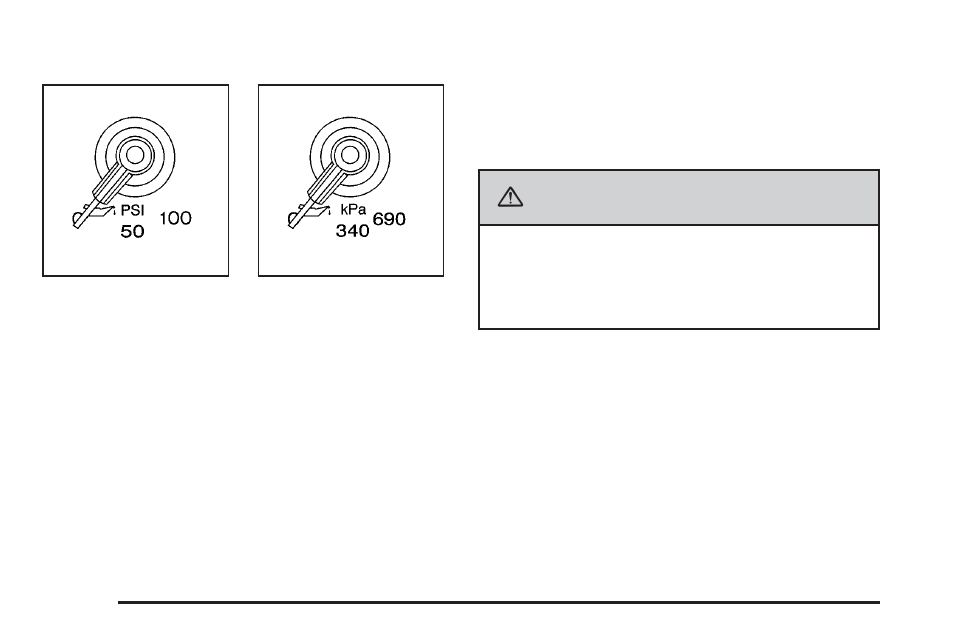 Engine oil pressure gage, Engine oil pressure gage -46, Caution | Cadillac 2009 CTS User Manual | Page 192 / 494