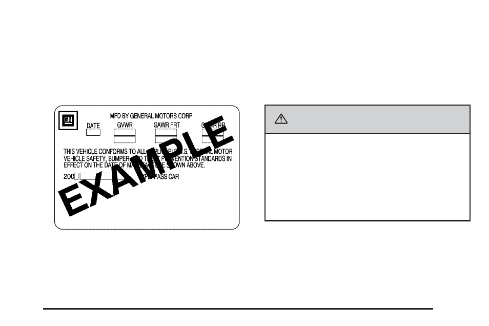 Caution | Cadillac 2009 CTS User Manual | Page 295 / 494