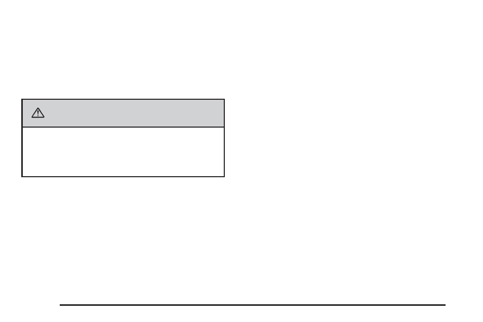 Caution | Cadillac 2009 CTS User Manual | Page 352 / 494