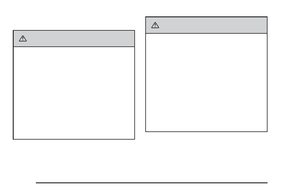 Caution | Cadillac 2009 CTS User Manual | Page 62 / 494