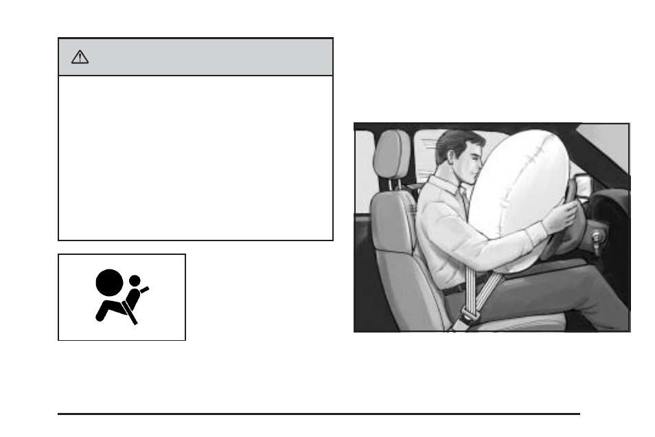 Where are the airbags, Where are the airbags? -57, Caution | Cadillac 2009 CTS User Manual | Page 63 / 494