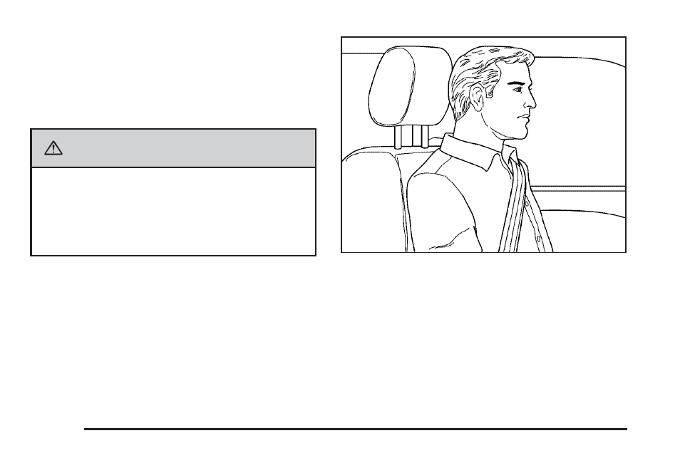 Head restraints, Head restraints -2, Caution | Cadillac 2009 CTS User Manual | Page 8 / 494