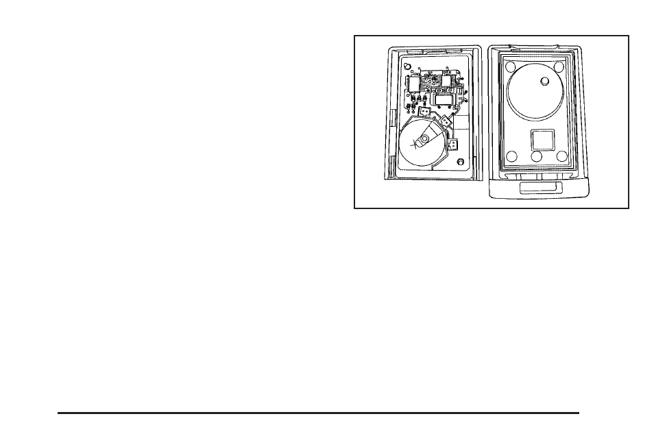 Programming transmitters to the vehicle, Battery replacement | Cadillac 2009 CTS User Manual | Page 85 / 494