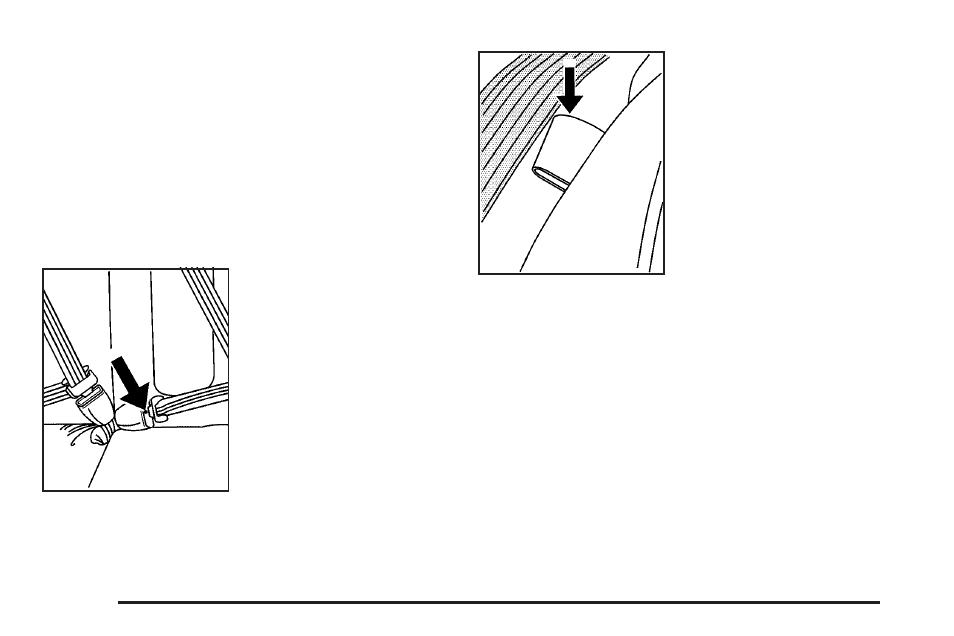 Rear seats, Split folding rear seat, Rear seats -8 | Split folding rear seat -8 | Cadillac 2006 CTS-V User Manual | Page 14 / 434