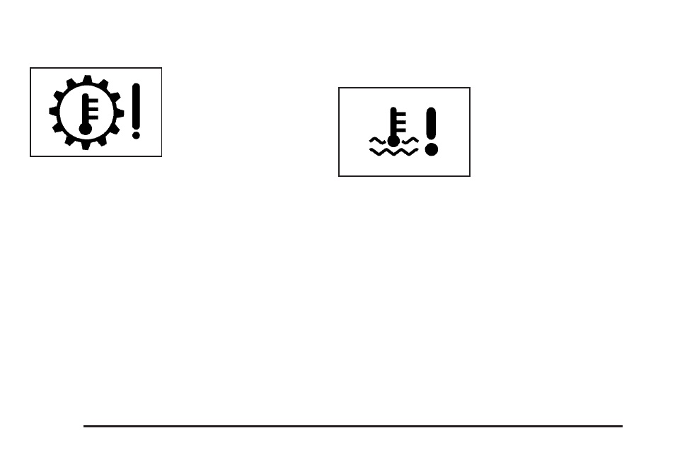 Transmission fluid hot message, Hot coolant temperature warning message | Cadillac 2006 CTS-V User Manual | Page 176 / 434