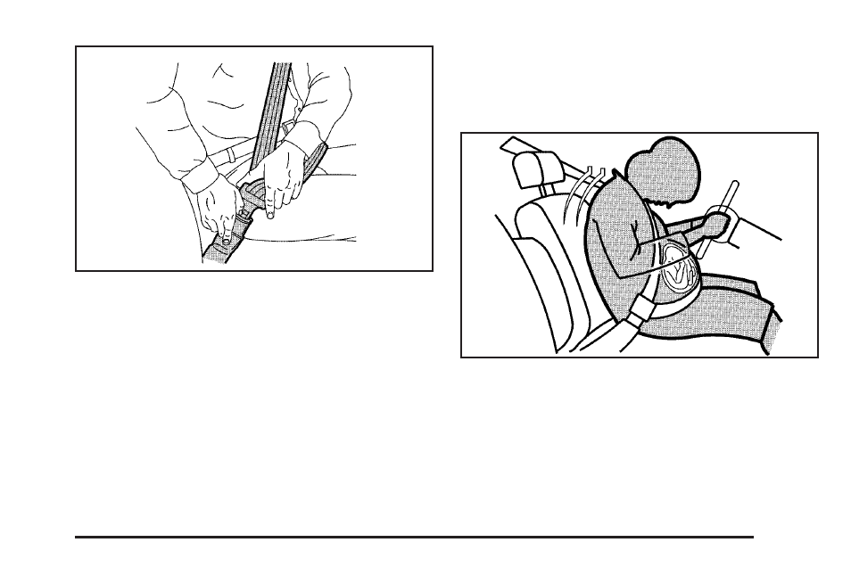 Safety belt use during pregnancy, Safety belt use during pregnancy -21 | Cadillac 2006 CTS-V User Manual | Page 27 / 434