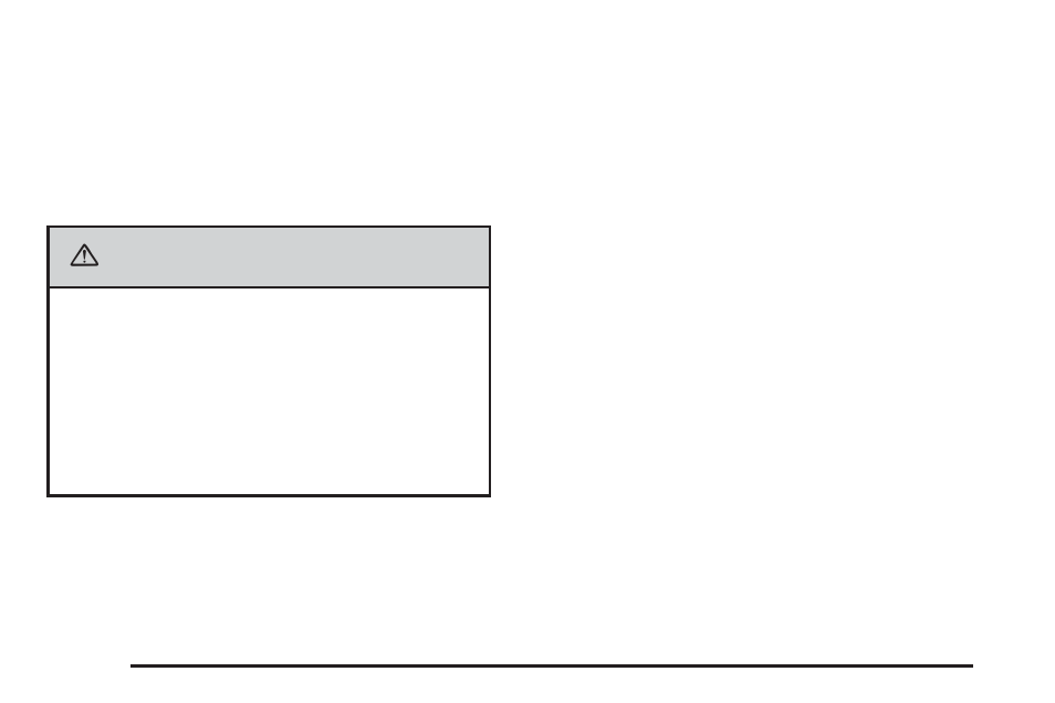 Caution | Cadillac 2006 CTS-V User Manual | Page 304 / 434