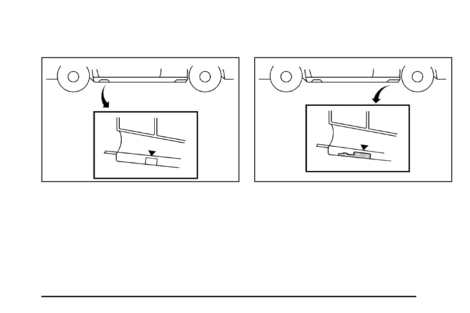 Lifting from the front, Lifting from the rear | Cadillac 2006 CTS-V User Manual | Page 351 / 434