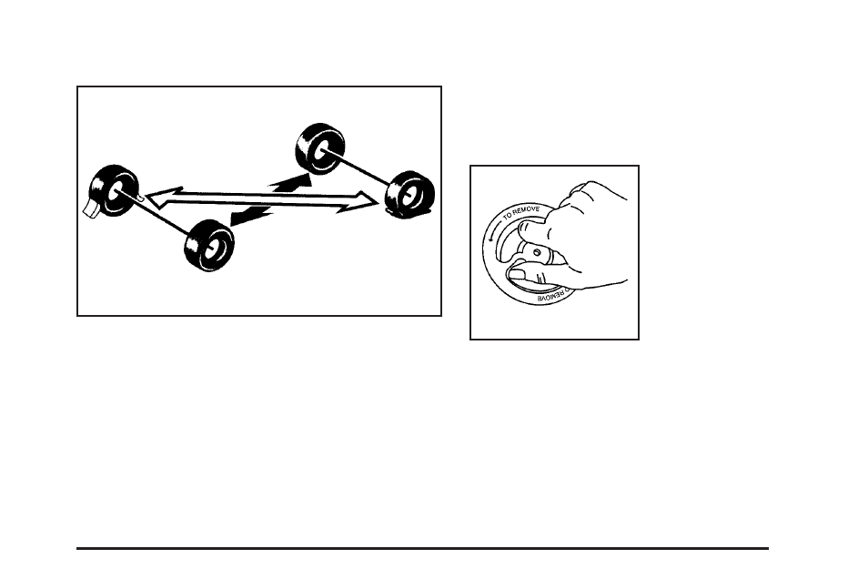 Removing the spare tire and tools (cts only), Removing the spare tire and tools, Cts only) -85 | Cadillac 2006 CTS-V User Manual | Page 355 / 434