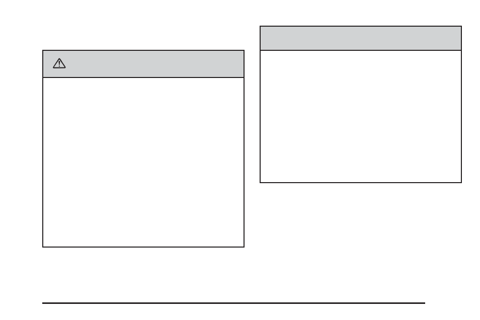 Caution | Cadillac 2006 CTS-V User Manual | Page 57 / 434