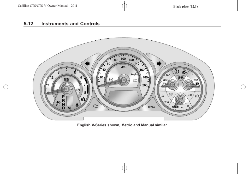 Cadillac 2011 CTS-V Sports Sedan User Manual | Page 154 / 492