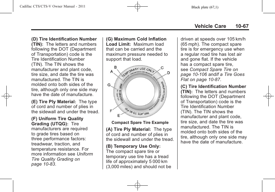 Cadillac 2011 CTS-V Sports Sedan User Manual | Page 389 / 492