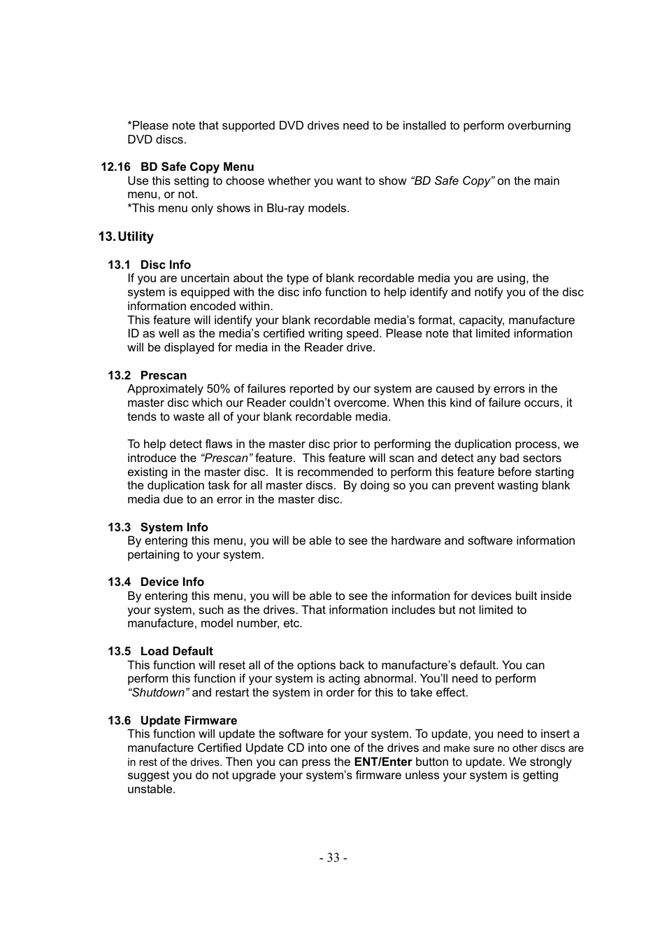Vinpower Digital SharkCopier Series User Manual | Page 36 / 51