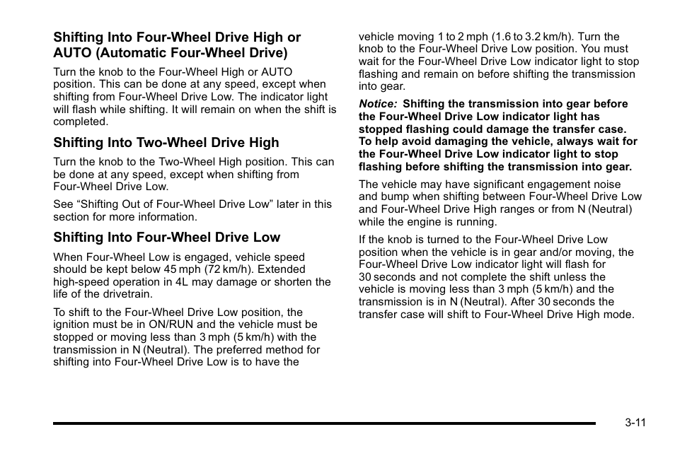 Cadillac 2010 Escalade Hybrid User Manual | Page 23 / 112