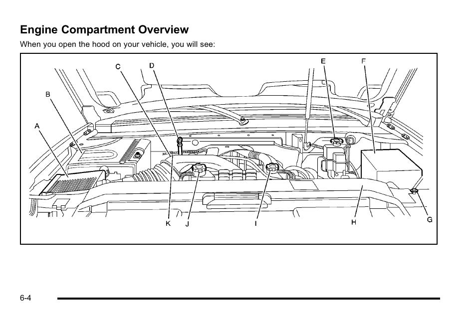 Engine compartment overview, Engine compartment overview -4 | Cadillac 2010 Escalade Hybrid User Manual | Page 54 / 112