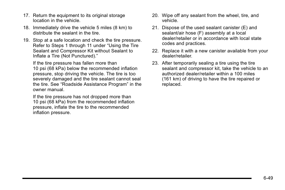 Cadillac 2010 Escalade Hybrid User Manual | Page 99 / 112