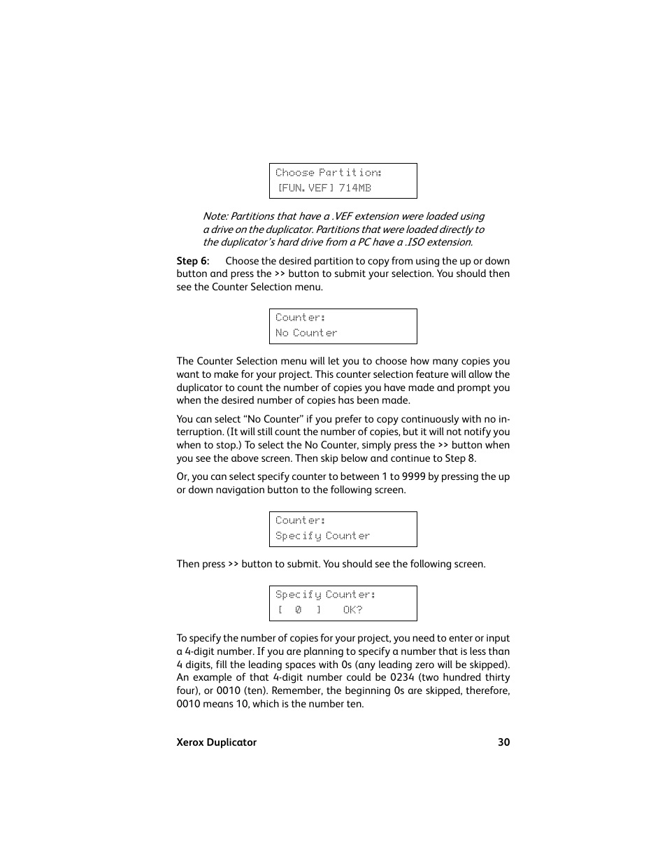 Vinpower Digital Xerox Standard User Manual | Page 30 / 74