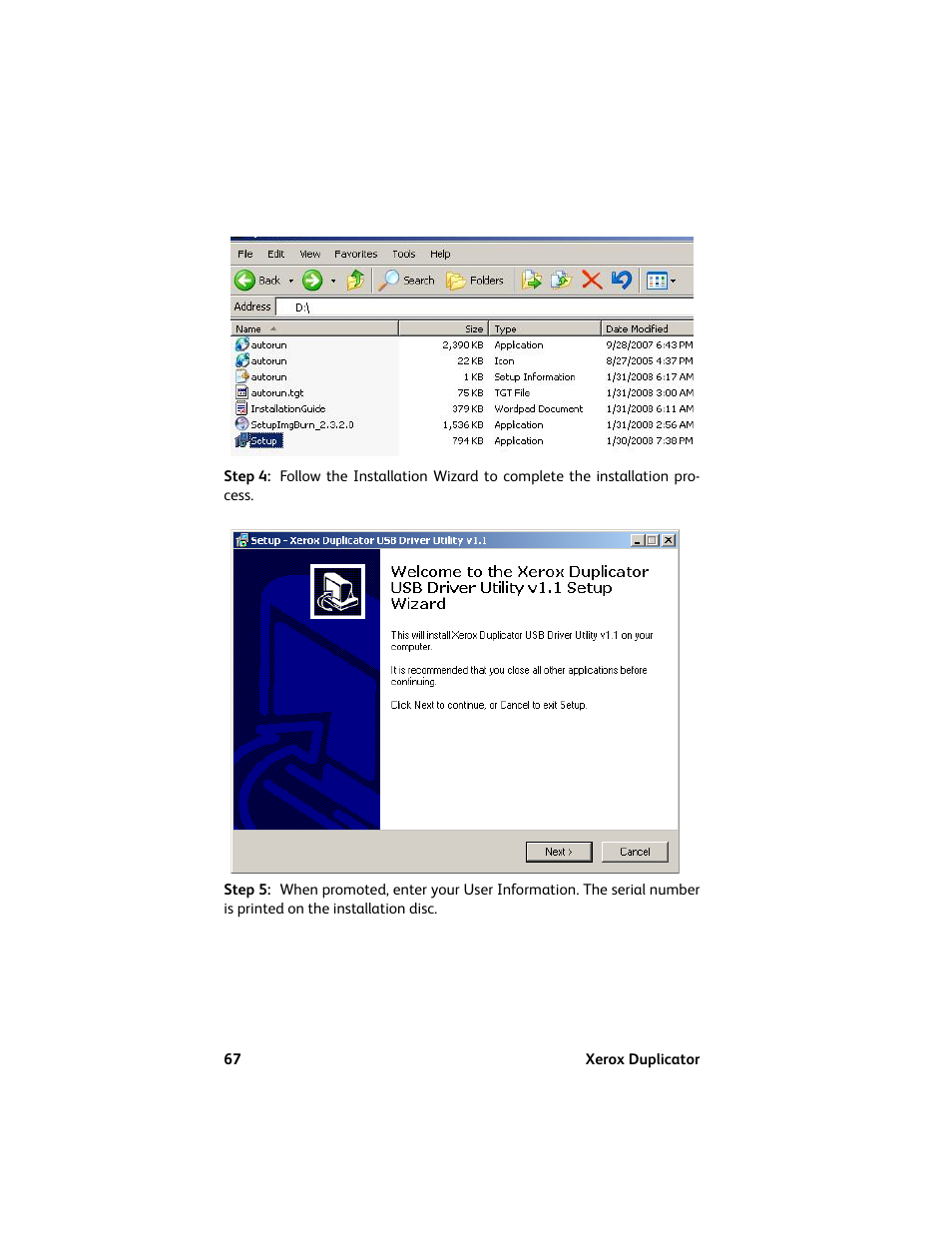 Vinpower Digital Xerox Standard User Manual | Page 67 / 74
