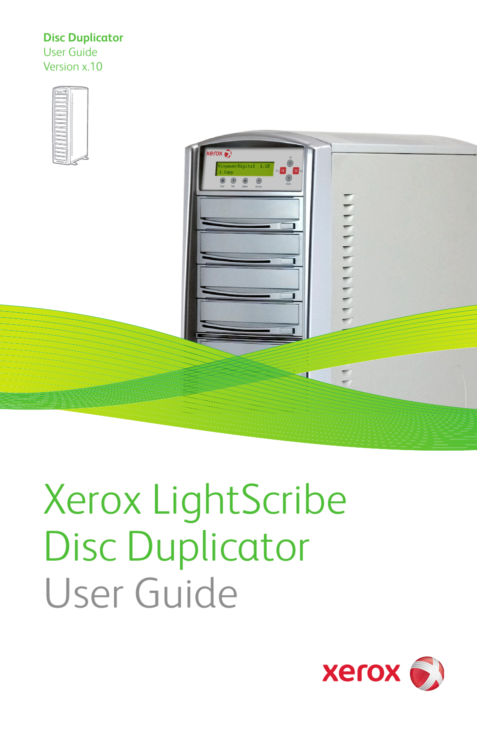 Vinpower Digital Xerox LightScribe Series User Manual | 85 pages