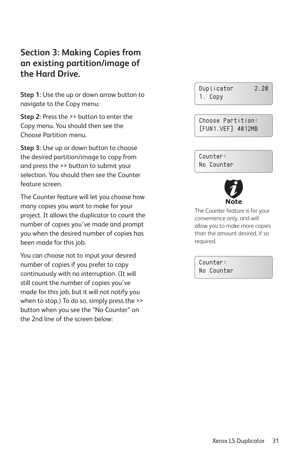 Vinpower Digital Xerox LightScribe Series User Manual | Page 31 / 85