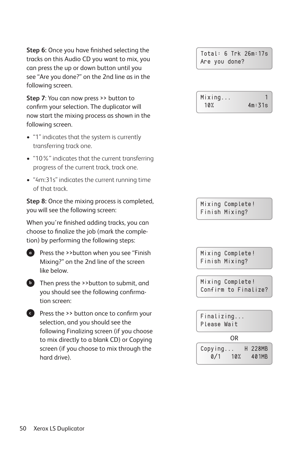 Vinpower Digital Xerox LightScribe Series User Manual | Page 50 / 85