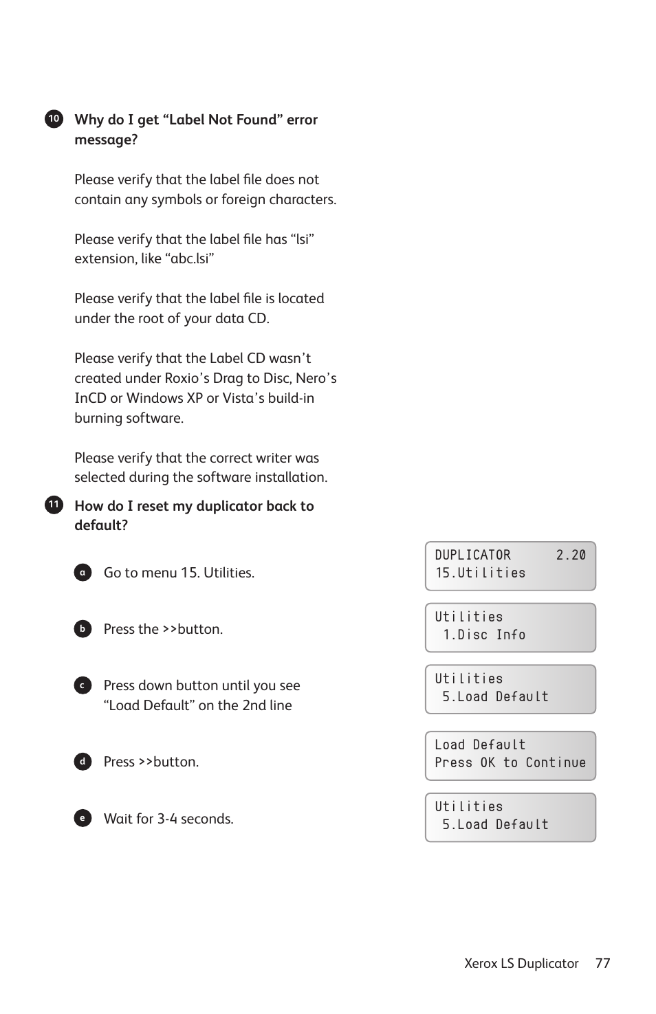 Vinpower Digital Xerox LightScribe Series User Manual | Page 77 / 85