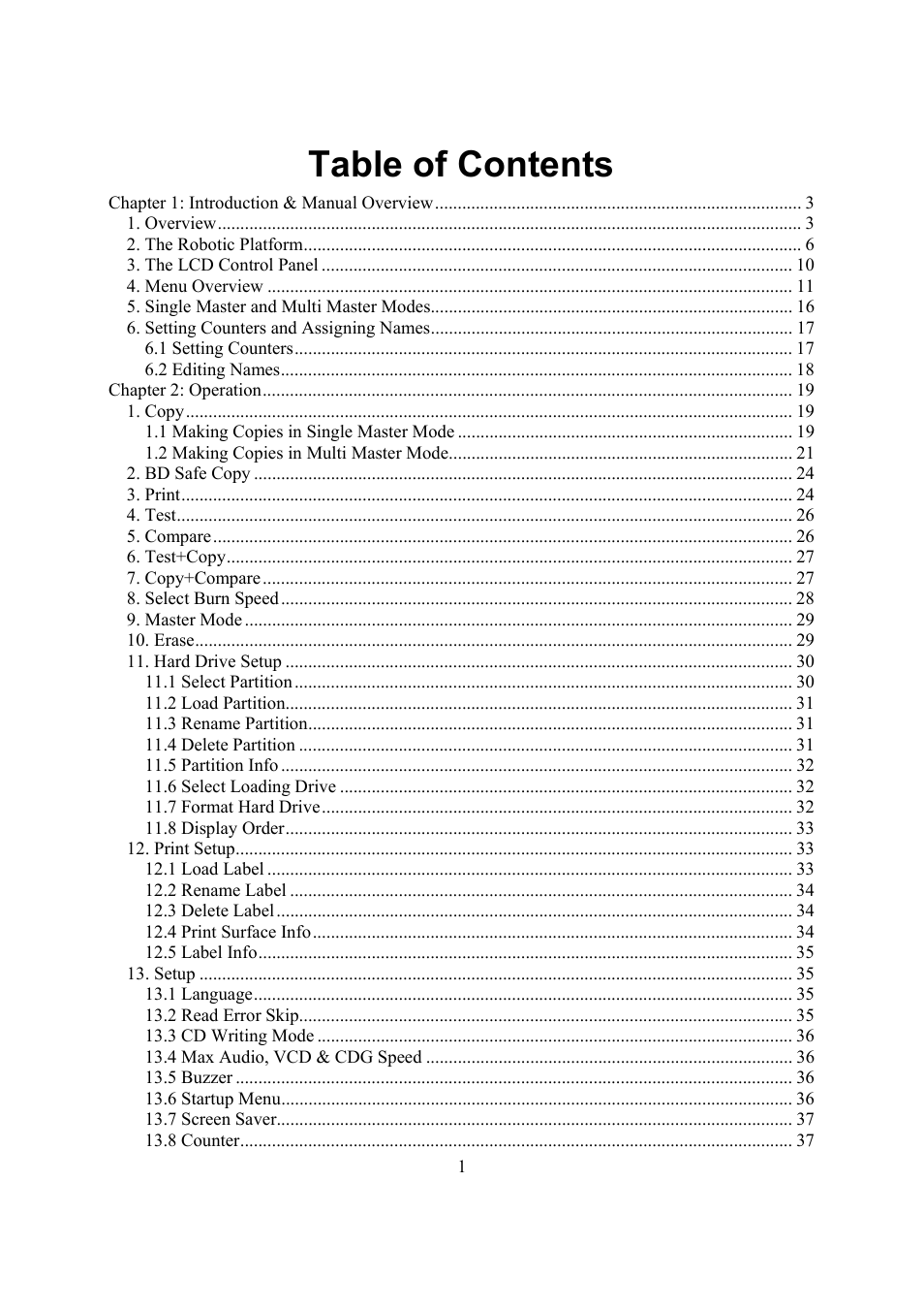 Vinpower Digital Titan Lightscribe Autoloader User Manual | Page 3 / 64
