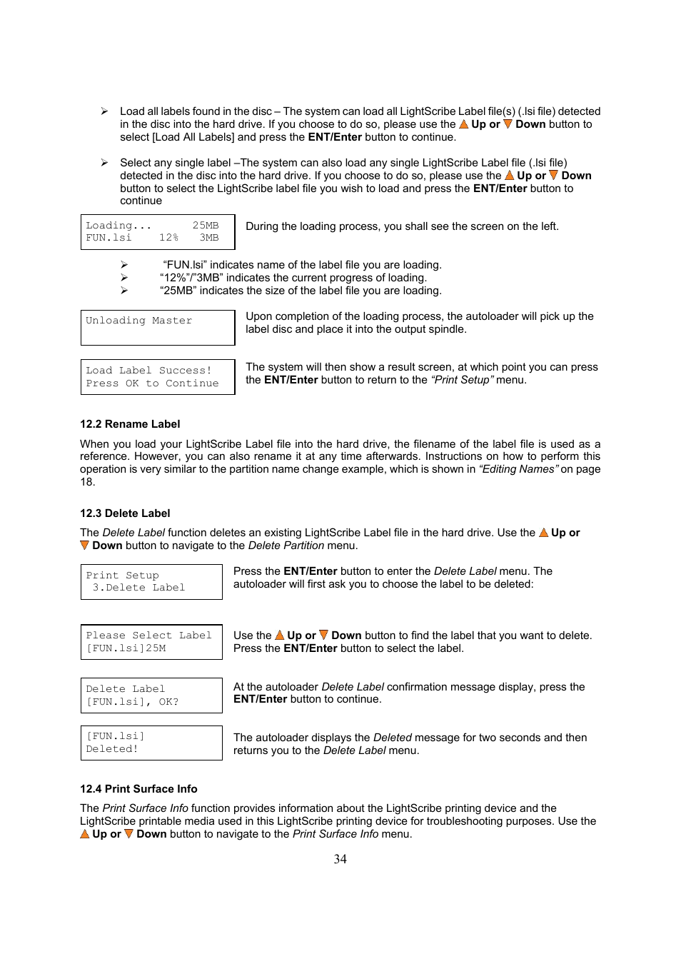 Vinpower Digital Titan Lightscribe Autoloader User Manual | Page 36 / 64