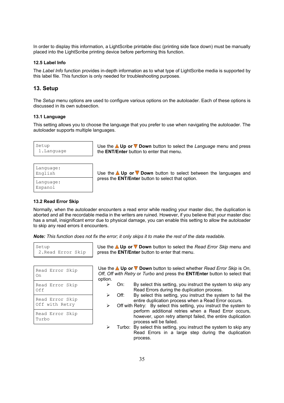 Vinpower Digital Titan Lightscribe Autoloader User Manual | Page 37 / 64