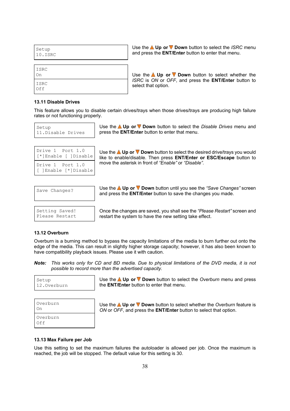 Vinpower Digital Titan Lightscribe Autoloader User Manual | Page 40 / 64