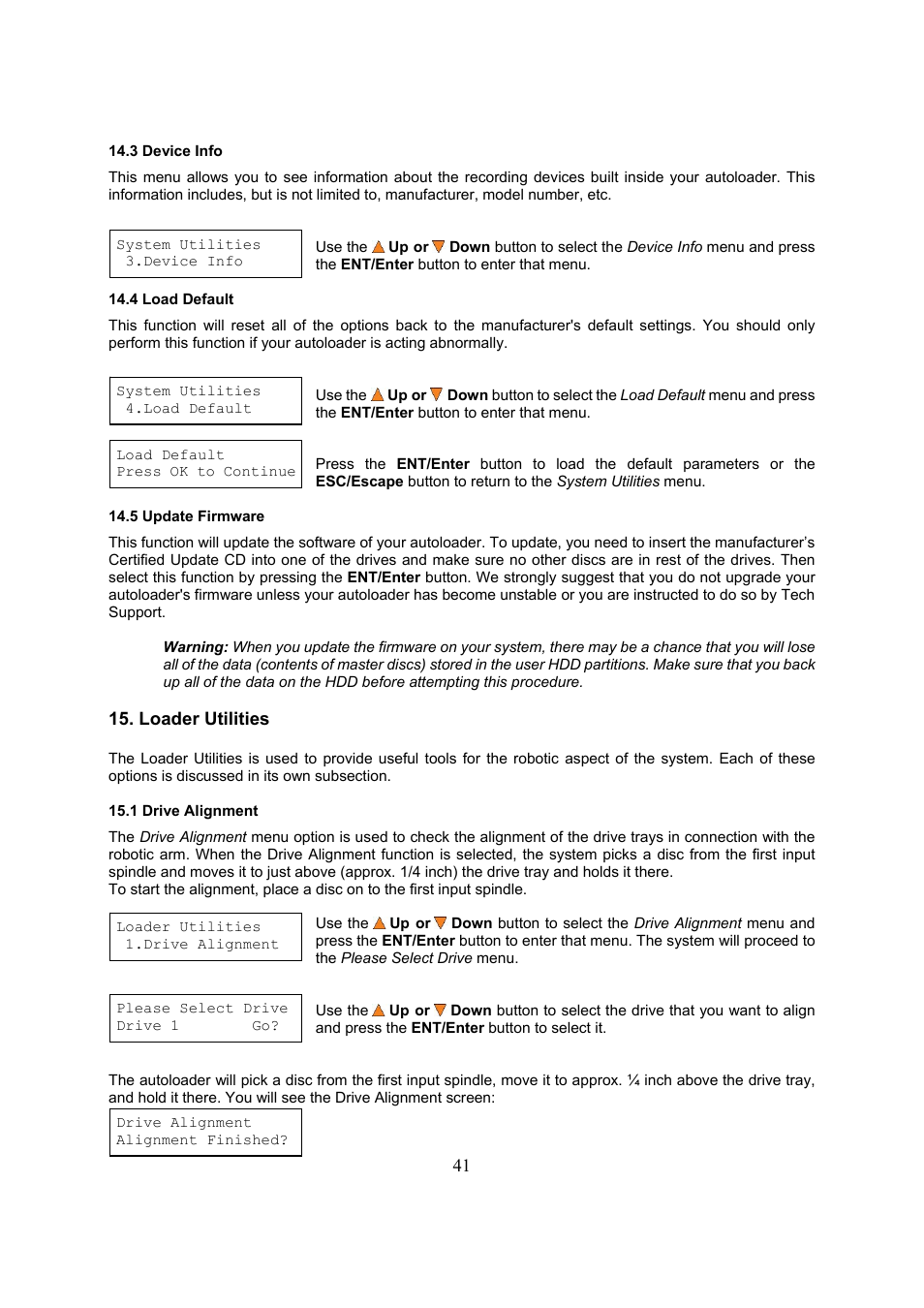 Vinpower Digital Titan Lightscribe Autoloader User Manual | Page 43 / 64