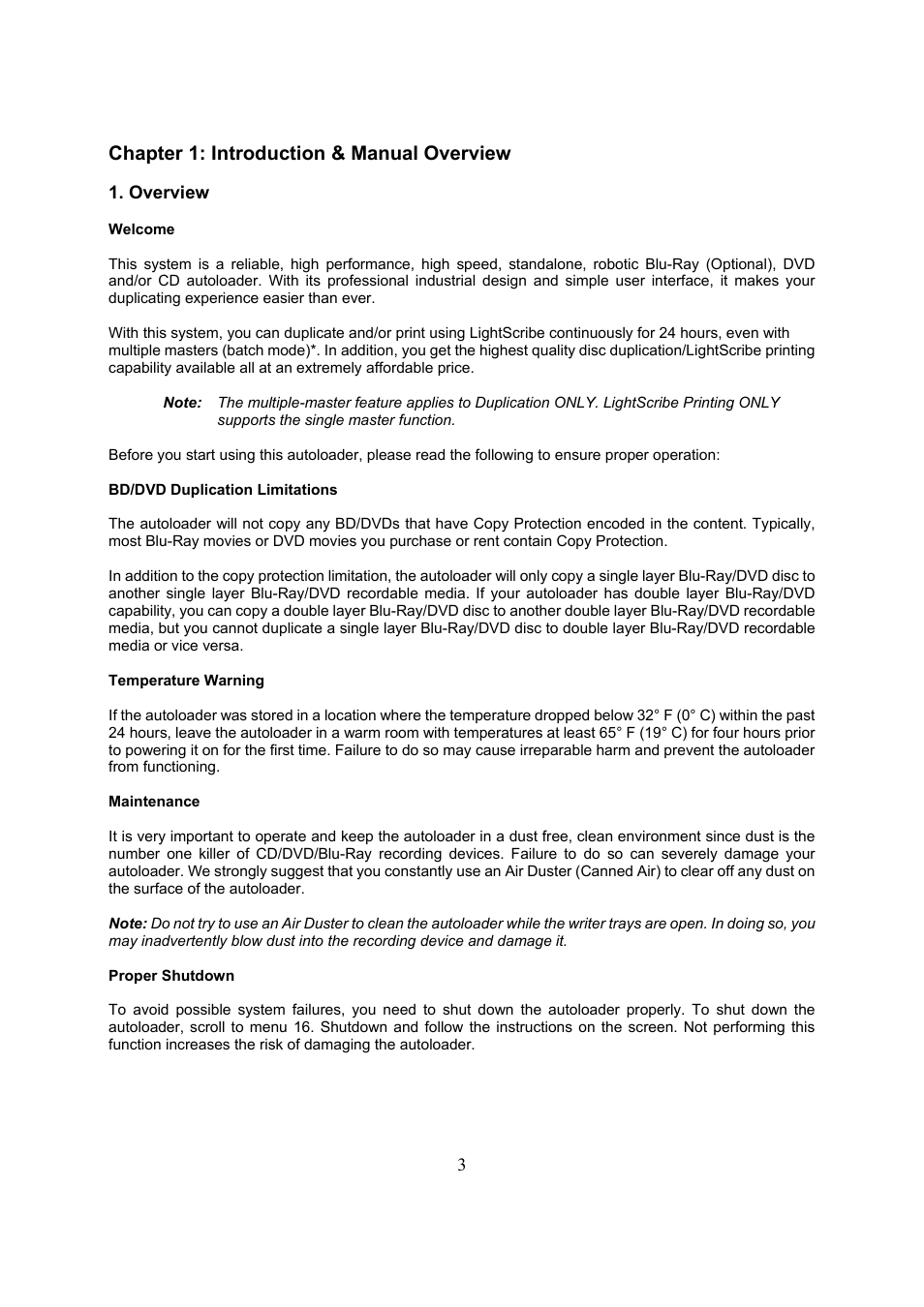 Vinpower Digital Titan Lightscribe Autoloader User Manual | Page 5 / 64