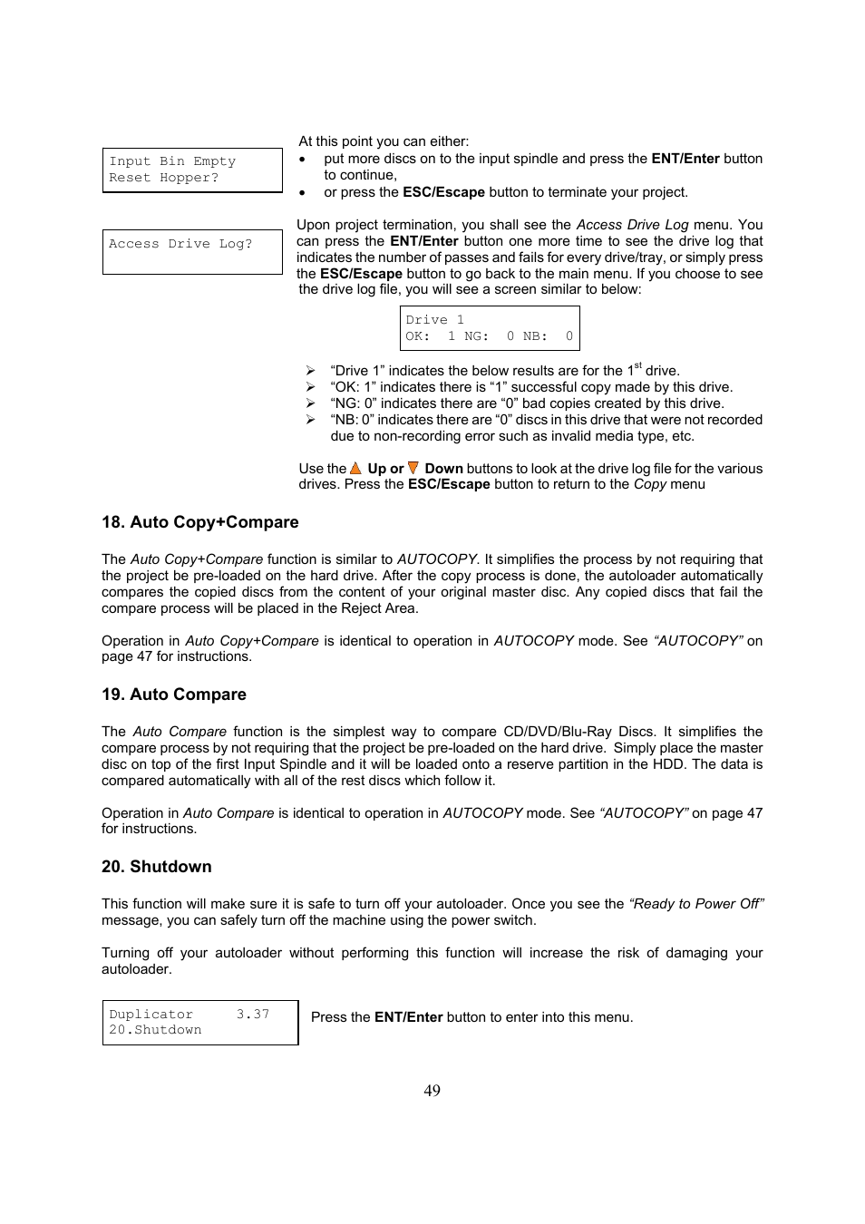 Vinpower Digital Titan Lightscribe Autoloader User Manual | Page 51 / 64