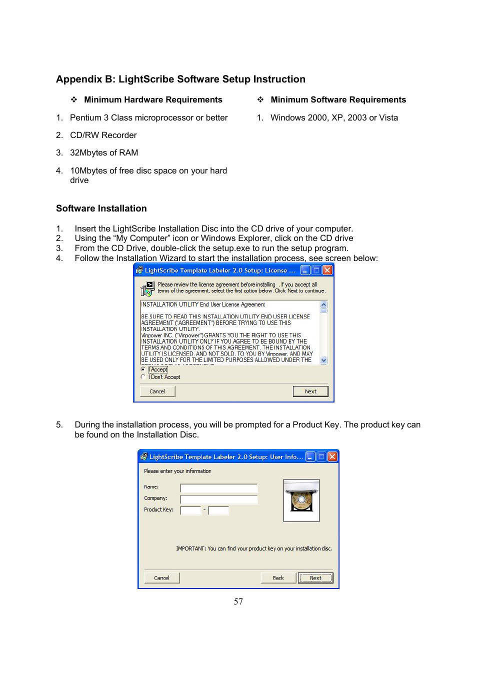 Vinpower Digital Titan Lightscribe Autoloader User Manual | Page 59 / 64