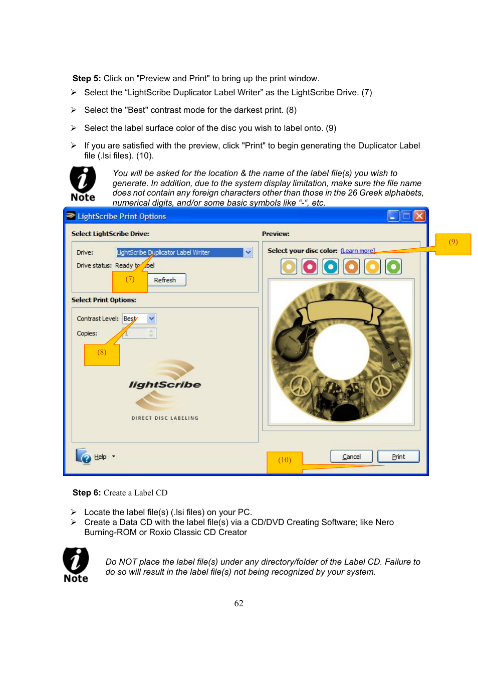Vinpower Digital Titan Lightscribe Autoloader User Manual | Page 64 / 64