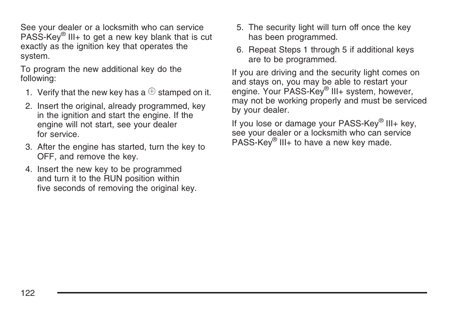 Cadillac 2007 User Manual | Page 122 / 580