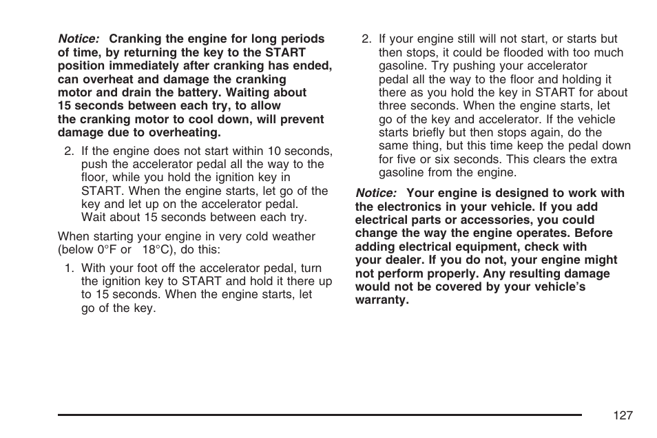Cadillac 2007 User Manual | Page 127 / 580