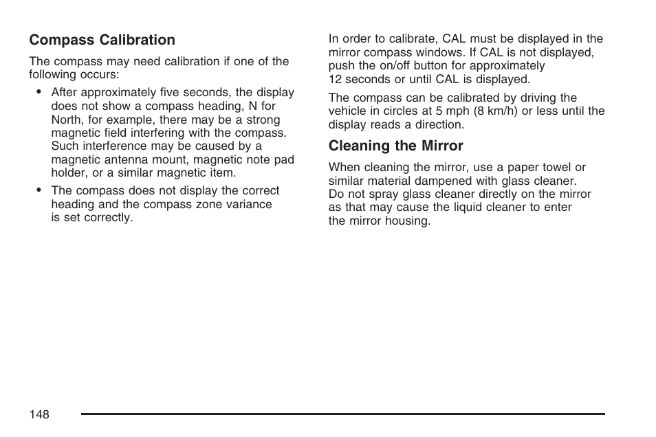 Cadillac 2007 User Manual | Page 148 / 580