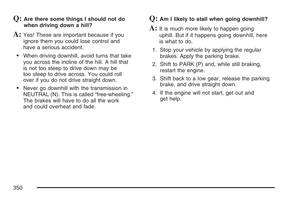Cadillac 2007 User Manual | Page 350 / 580