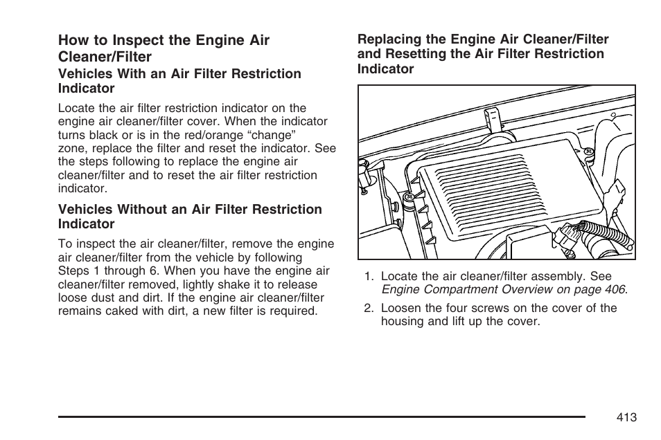 Cadillac 2007 User Manual | Page 413 / 580