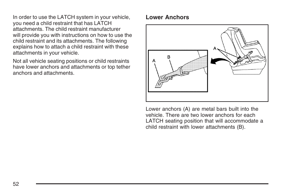 Cadillac 2007 User Manual | Page 52 / 580