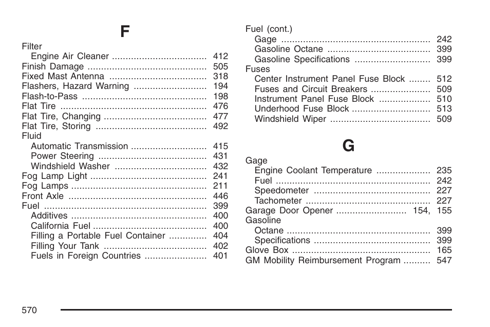 Cadillac 2007 User Manual | Page 570 / 580