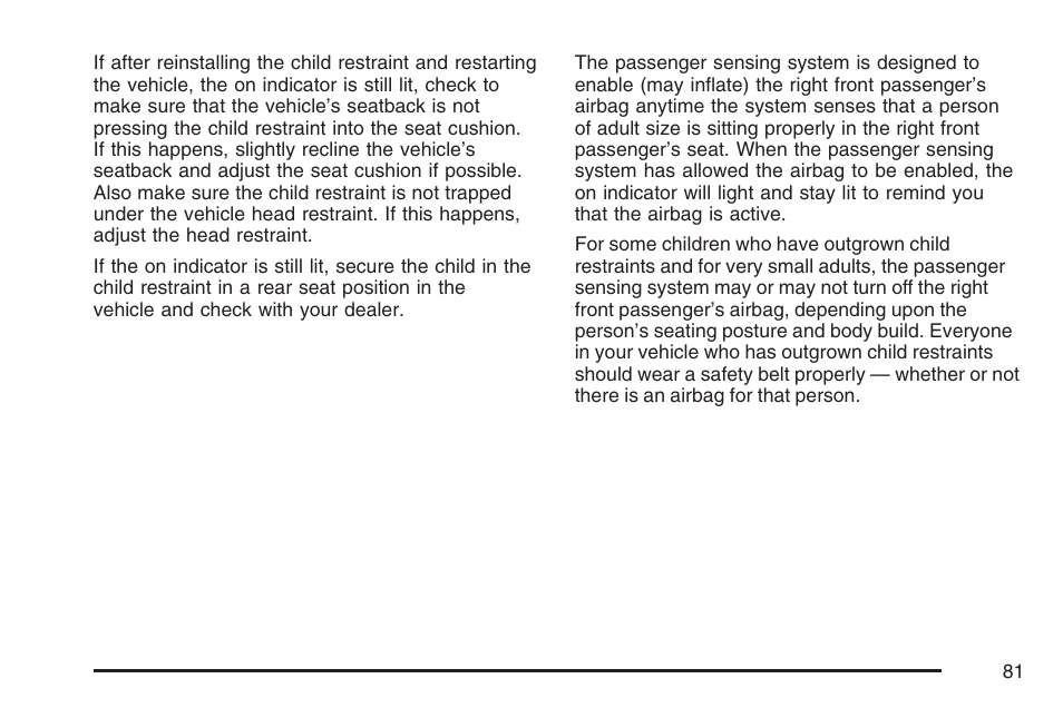 Cadillac 2007 User Manual | Page 81 / 580