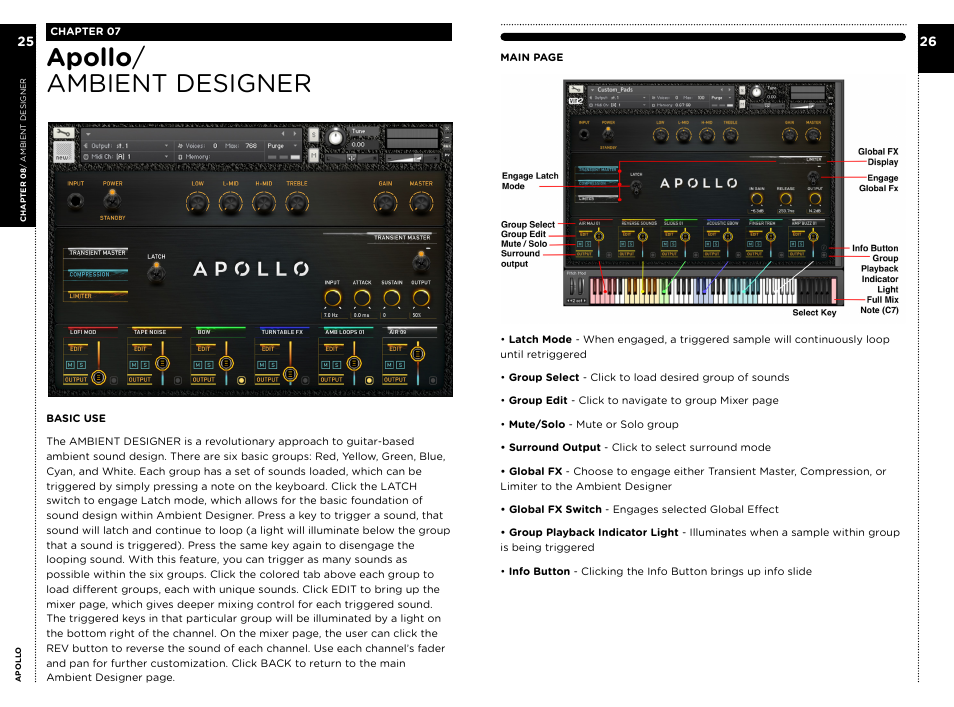 Apollo / ambient designer | Vir2 Instruments Apollo Manual User Manual | Page 16 / 23