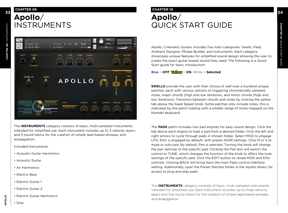 Apollo / instruments, Apollo / quick start guide | Vir2 Instruments Apollo Manual User Manual | Page 20 / 23