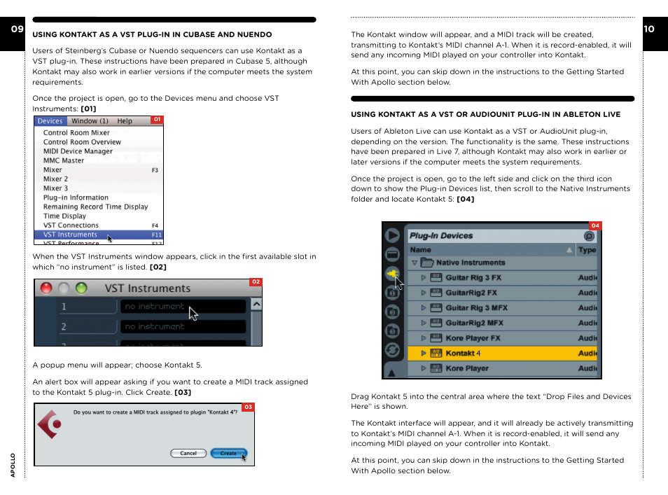 Vir2 Instruments Apollo Manual User Manual | Page 8 / 23