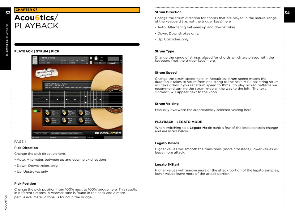 Acou 6 tics / playback | Vir2 Instruments Acou6tics Manual User Manual | Page 20 / 39