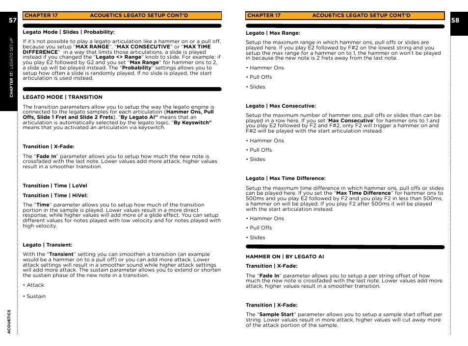 Vir2 Instruments Acou6tics Manual User Manual | Page 32 / 39