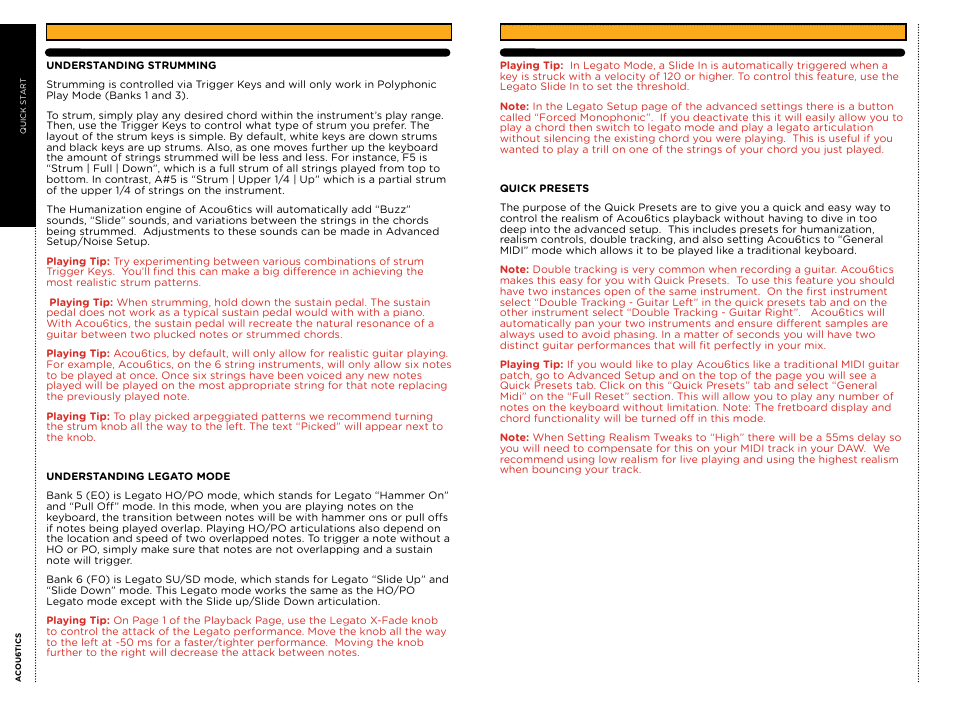 Vir2 Instruments Acou6tics Quick start Guide User Manual | Page 3 / 5